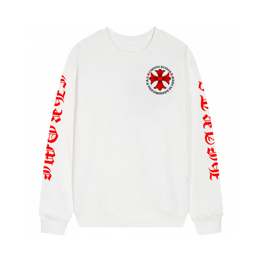 Chrome H Hoodies White