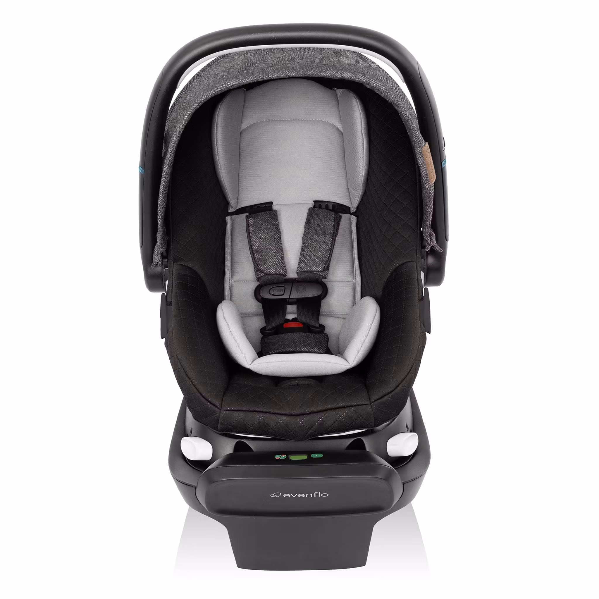 Evenflo Shyft Intuiti+ Travel System w/ Revolve180 LiteMax NXT with SensorySoothe - Angler Tweed