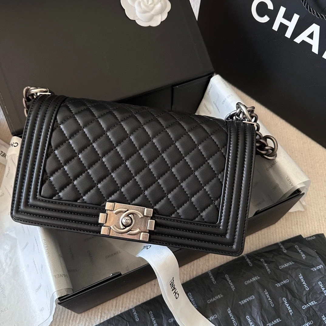 [Chanel] New Boy Chanel Bag, Calfskin - Available in 8 Colors