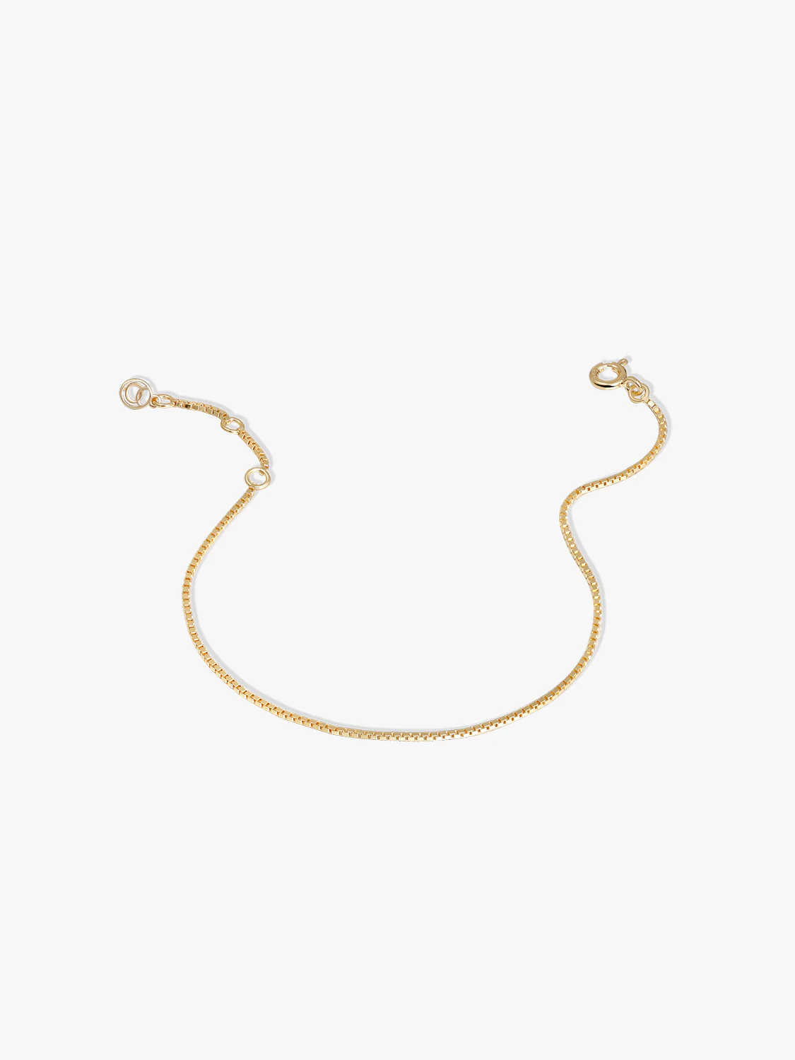 Slim Box Chain Bracelet