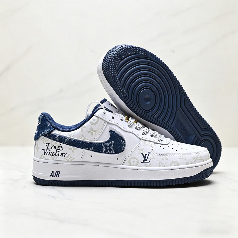Luxury Mix Denim AF1 Sneaker NNL24112023