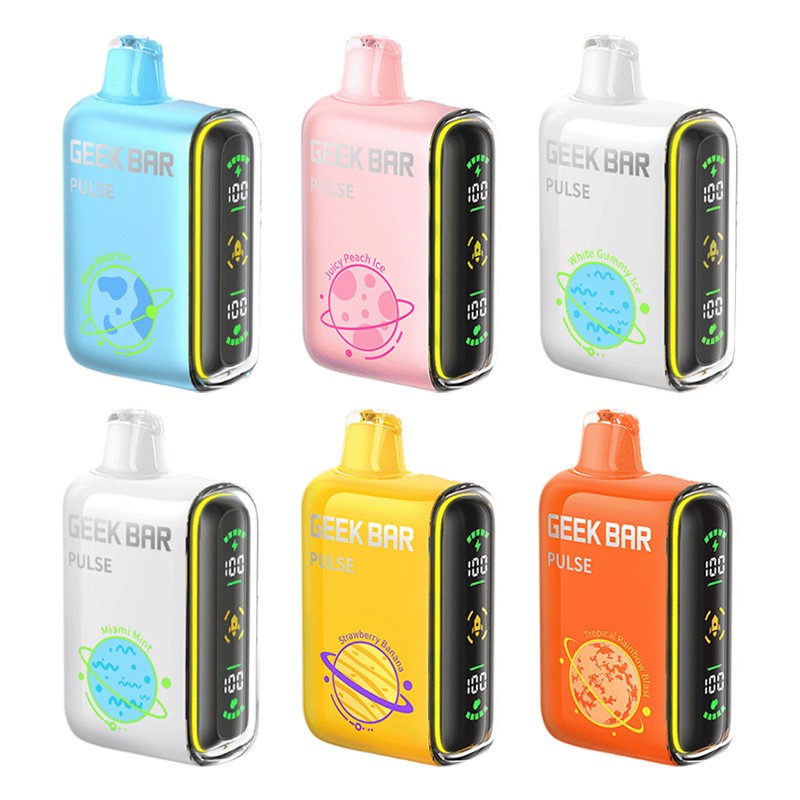 Geek Bar Pulse 15000 Disposable Vape Frozen Edition | 16ml Prefilled Pod Kit