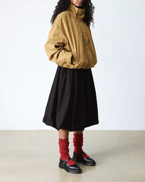 Elphie Mary Jane Emboss Leather Shoes