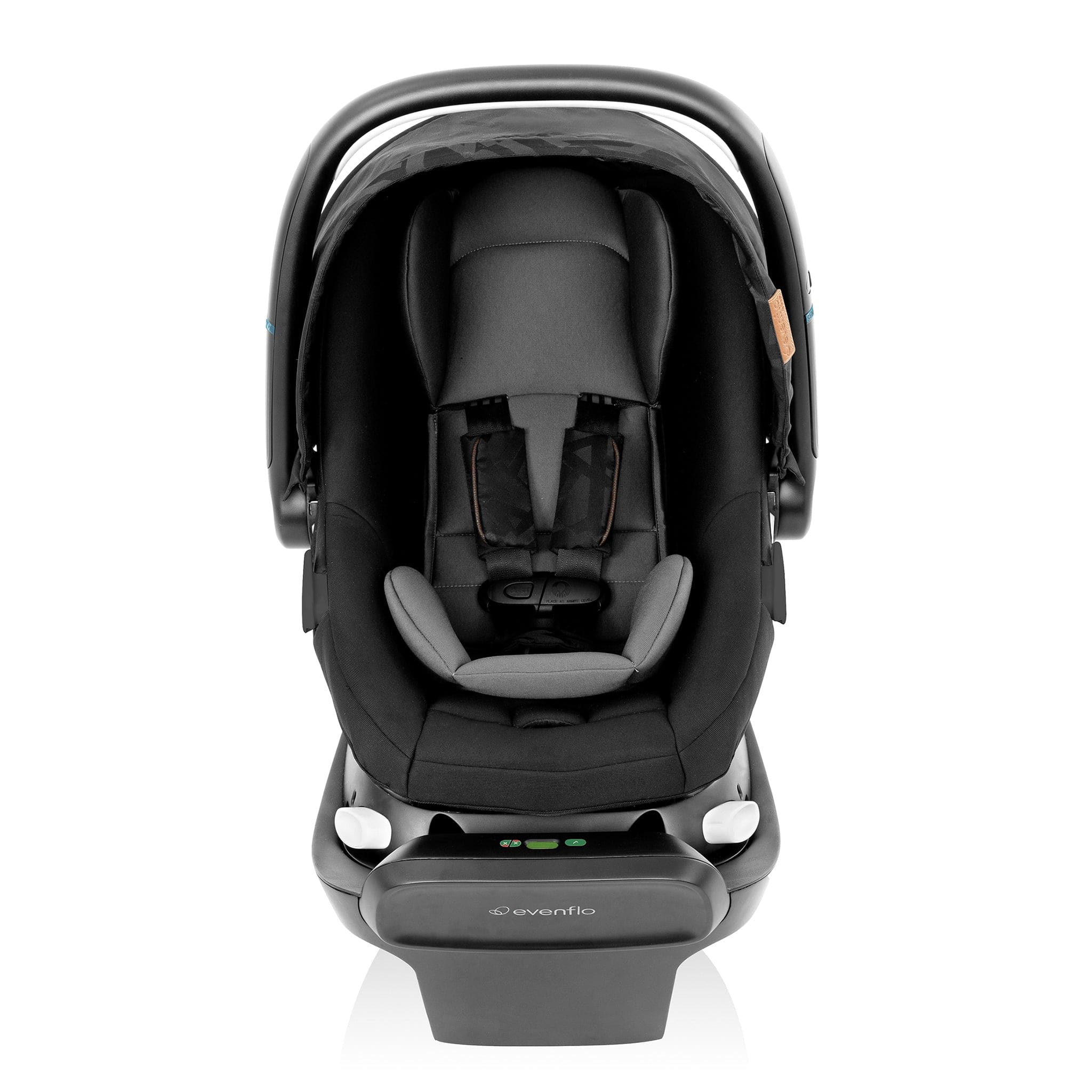 Evenflo Shyft Intuiti+ Travel System w/ Revolve180 LiteMax NXT with SensorySoothe - Dubhan Black