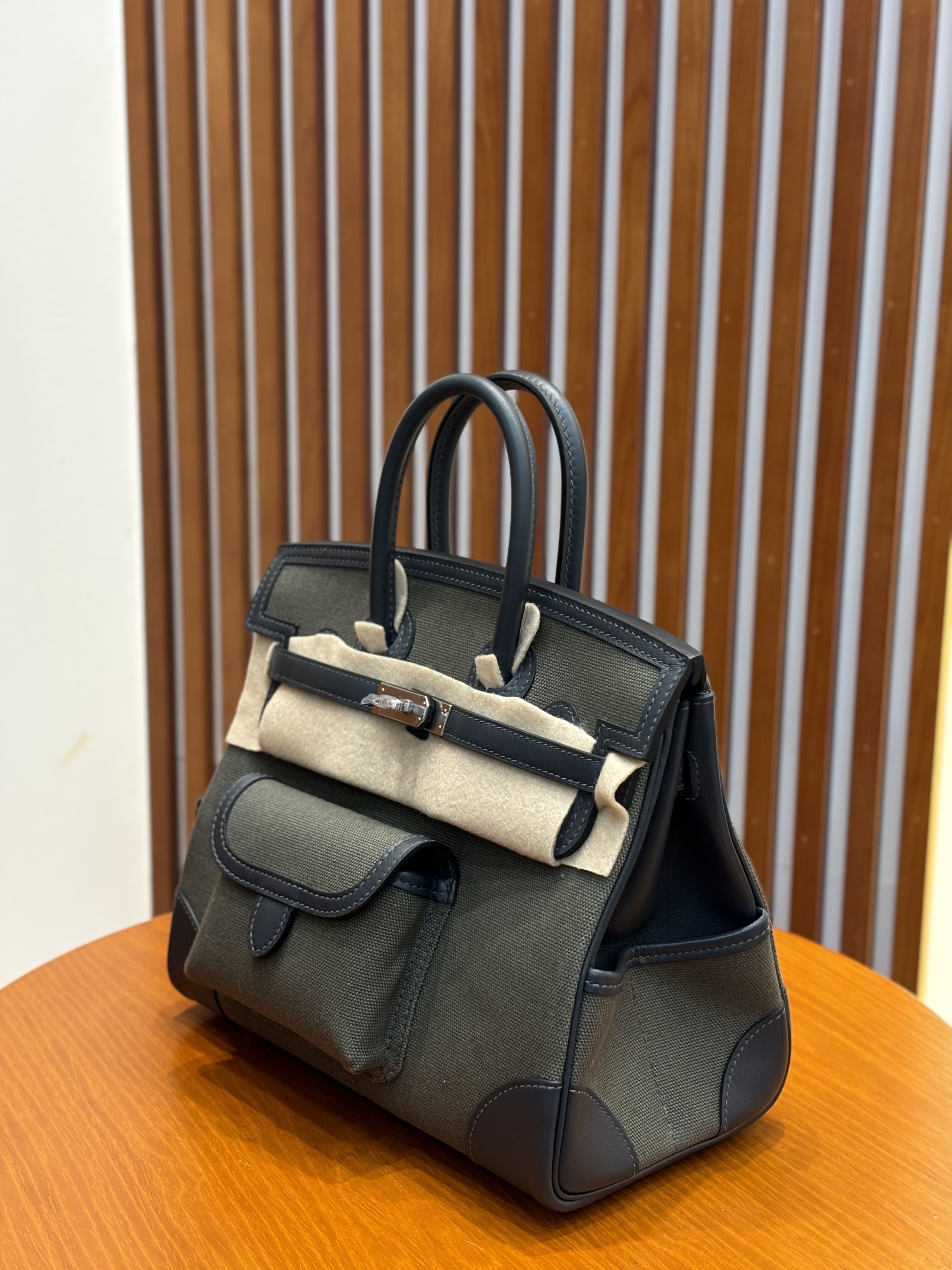 Hermes Birkin  25 Canvas