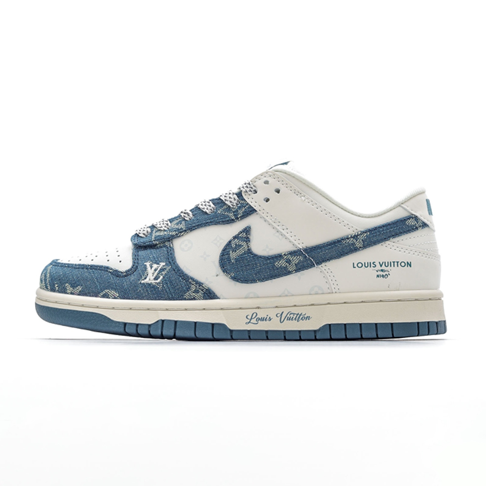 NK SB Dunk Low x Lois Vuton Denim Blue NNL24112204
