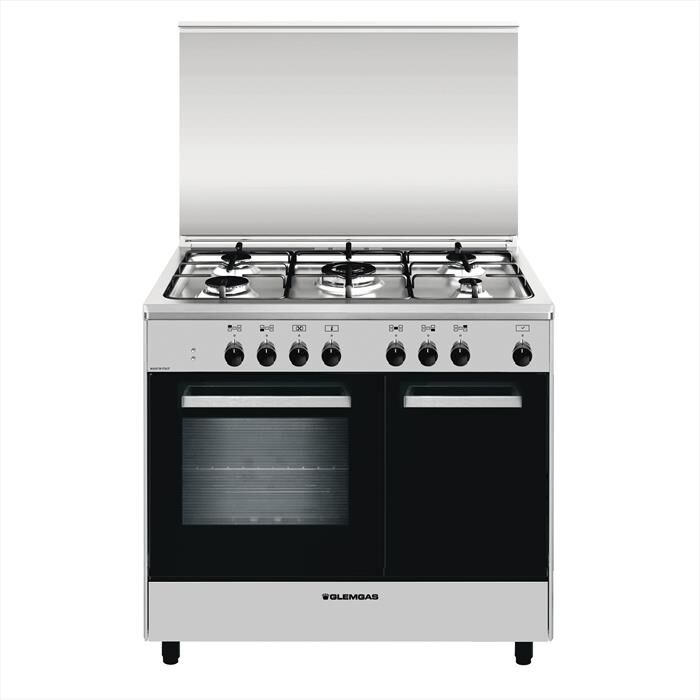 GLEM GAS - Cucina a gas AR965MI6 Classe A-INOX
