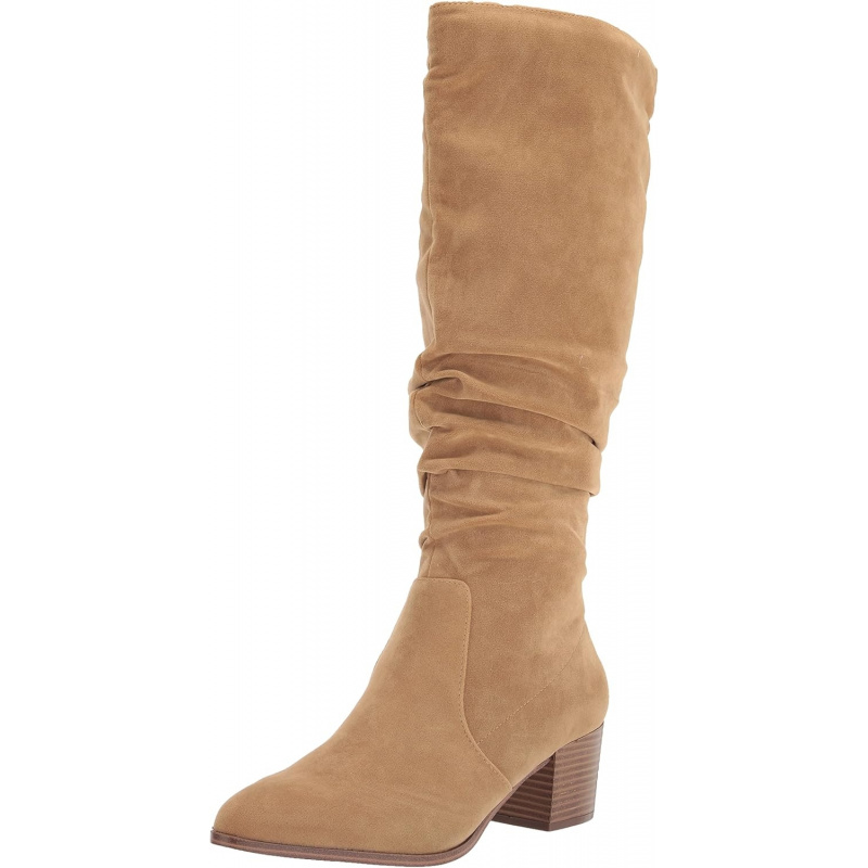Women's Tall Block Heel Knee High Boots