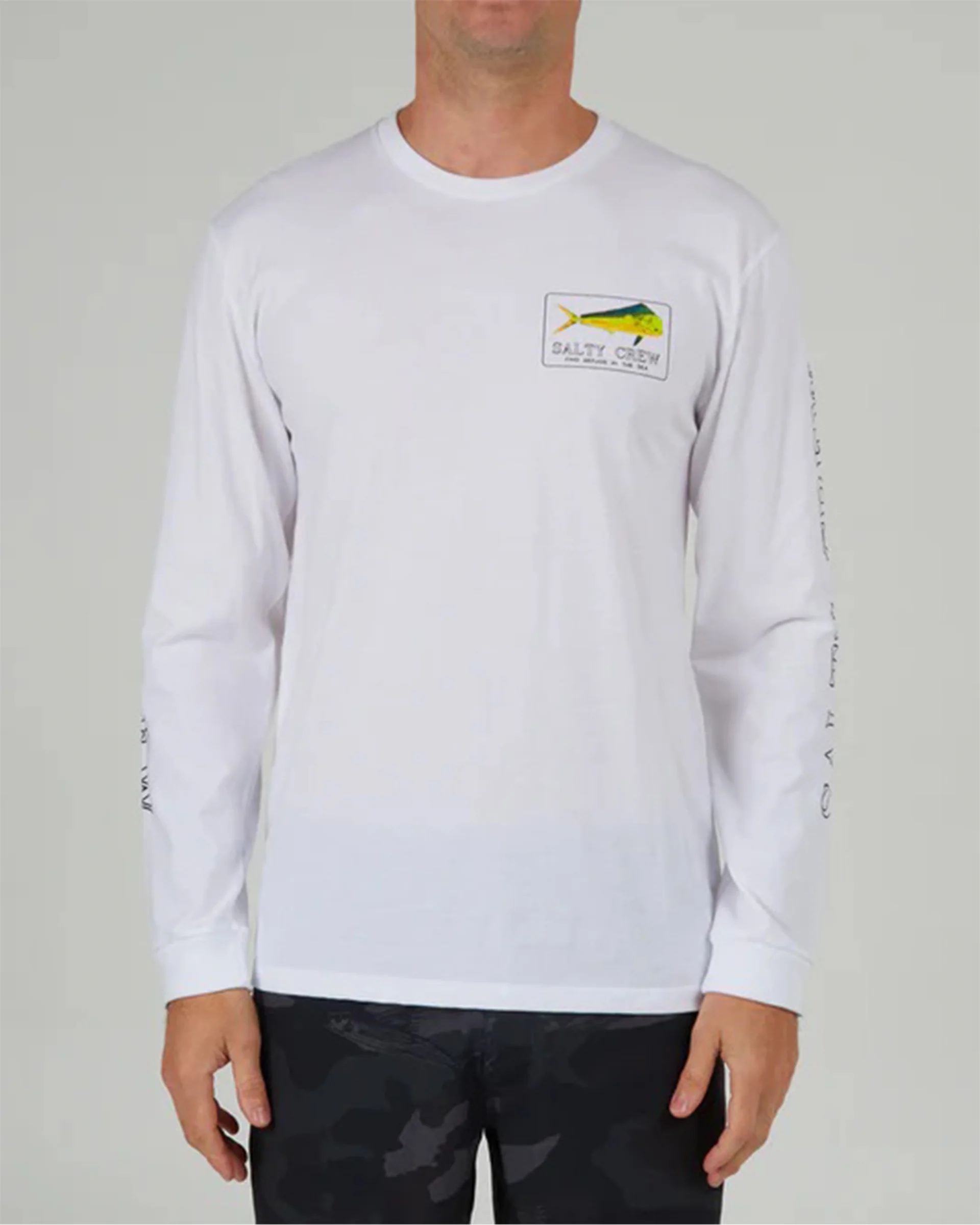 Golden Mahi L/S Shirt - White