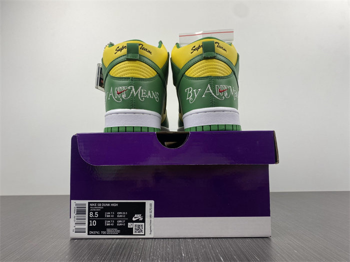 NK SB Dunk High Supreme By Any Means Brazil DN3741-700