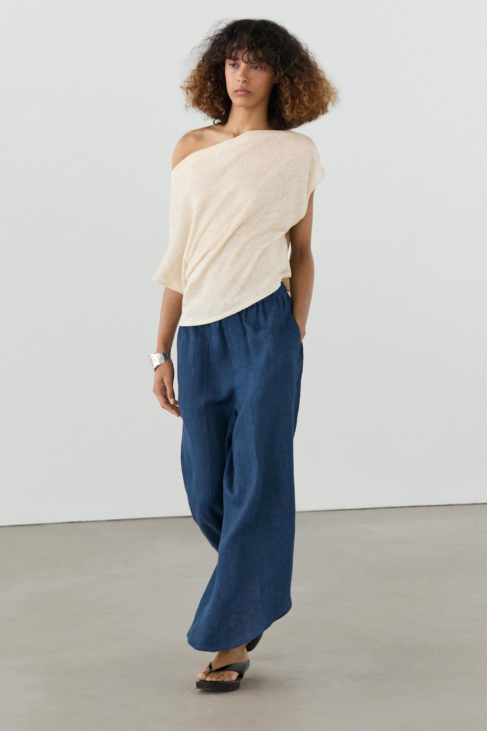 Pantalón total look lino