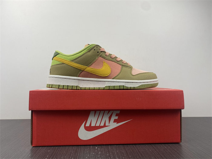 NK Dunk Low Next Nature Sun Club Arctic Orange DM0583-800