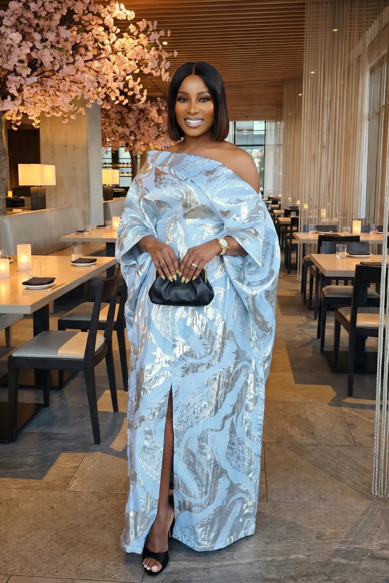 Abeni Off-Shoulder Boubou