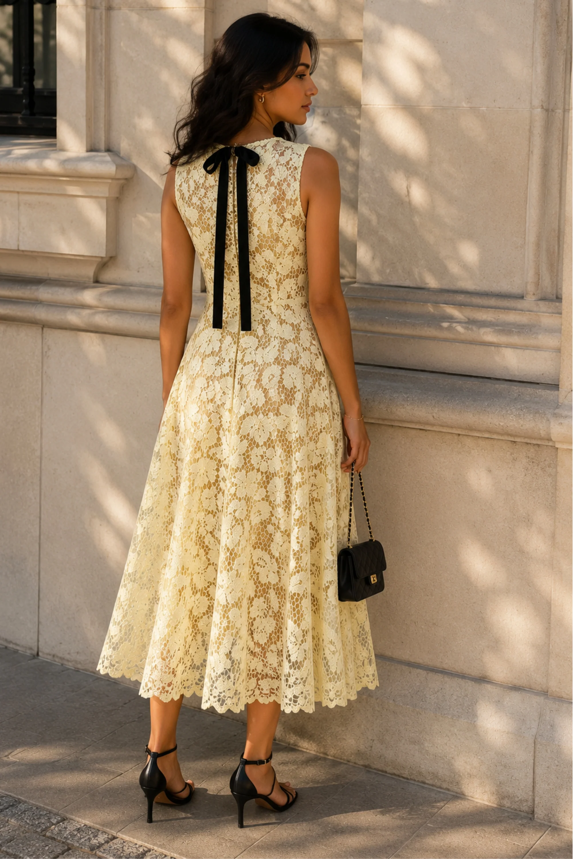 Limoncella Bloom Lace Dress