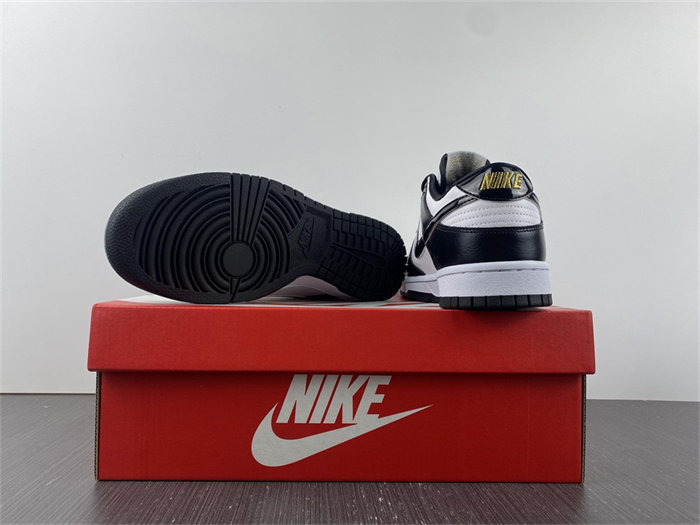 NK Dunk Low World Champs Black White DR9511-100