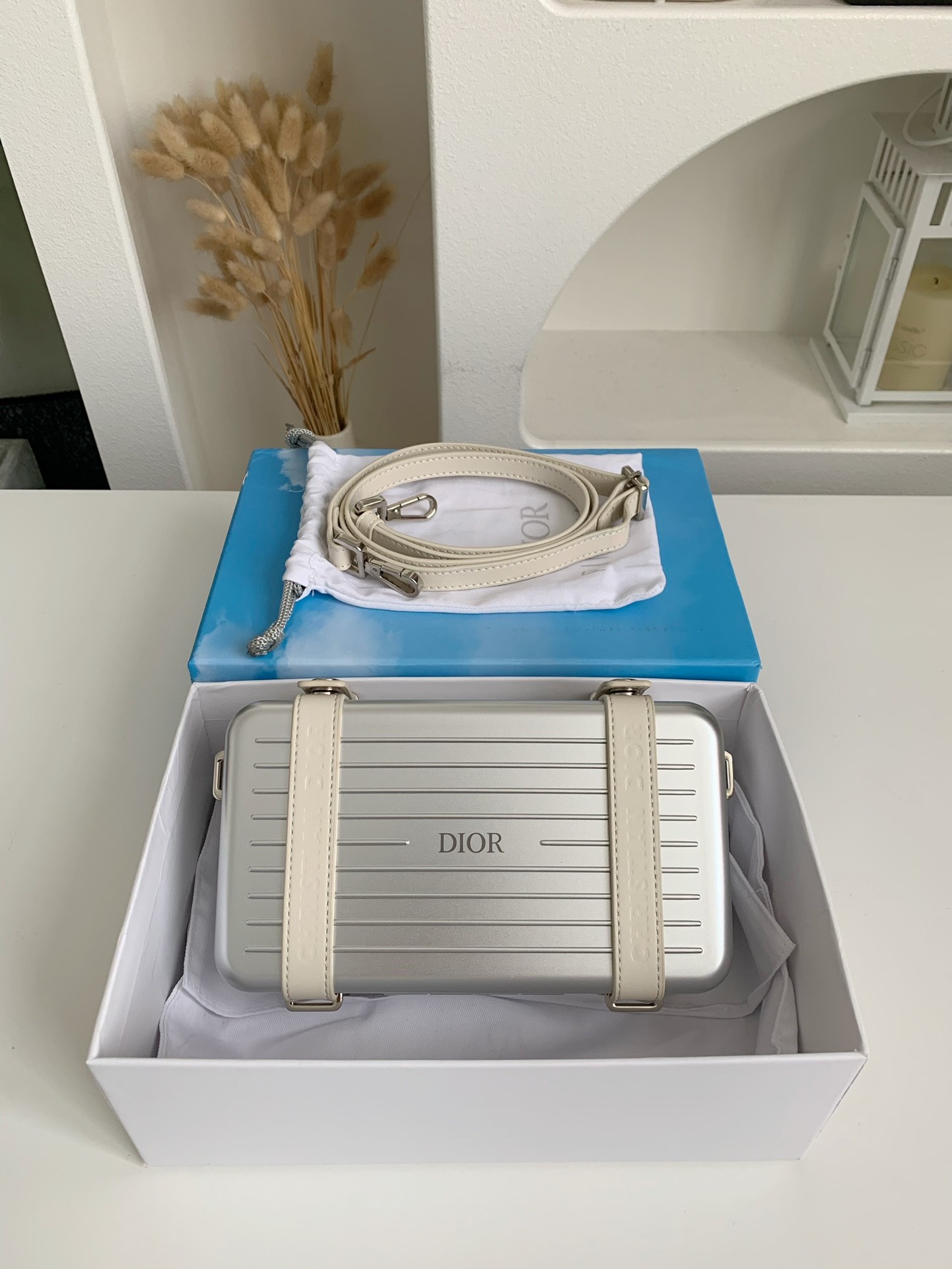 Rimowa x DR Small suitcase bag Size：13*20*6.5cm