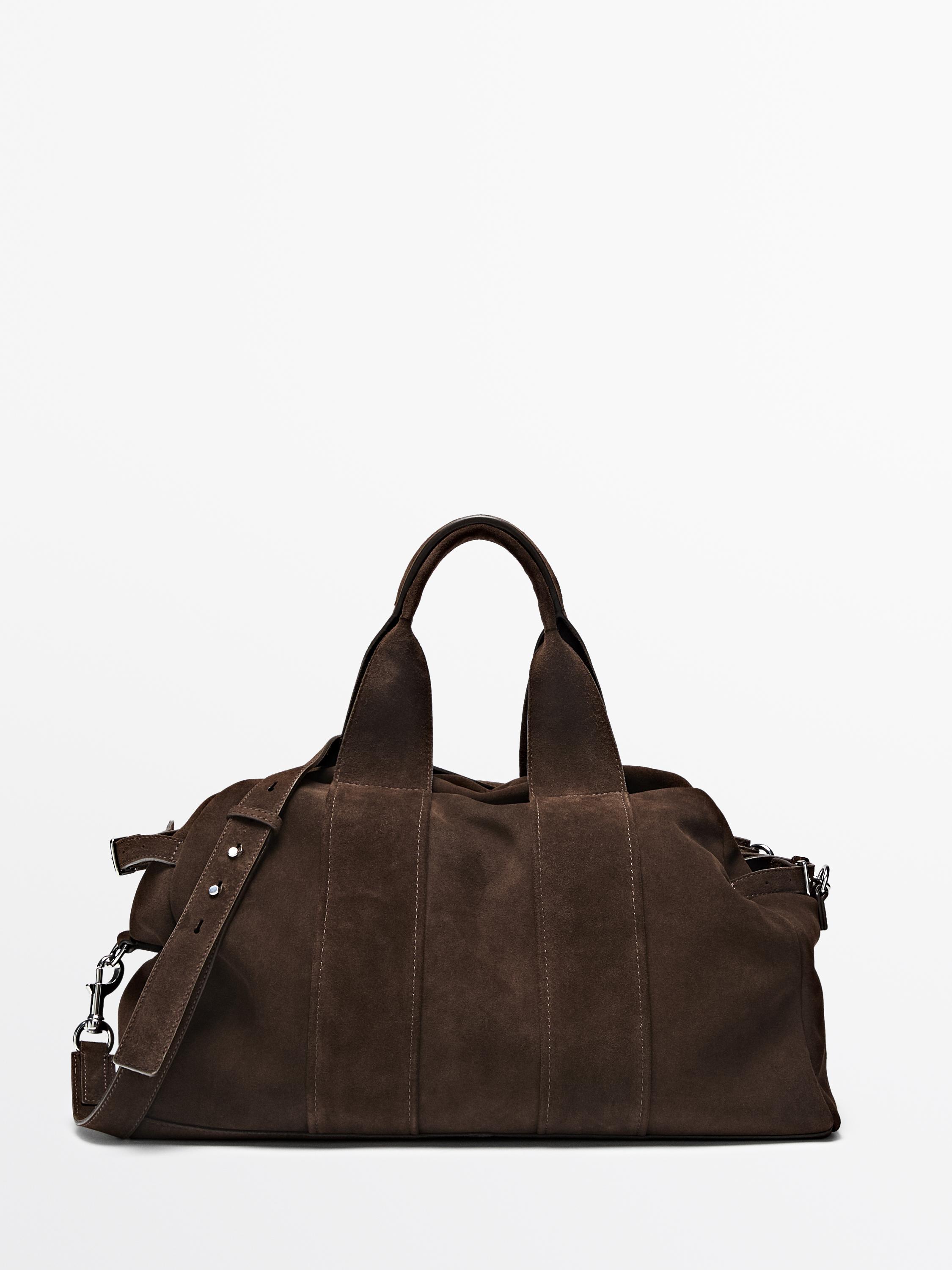 Bolso de viaje piel ante