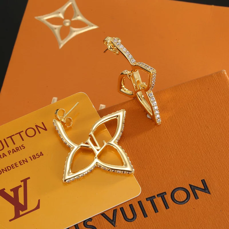 Minimalist Stone-set Earrings ED-931323