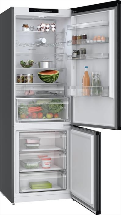 BOSCH - Frigorifero Combinato KGN49OCAF Classe A 203x70 cm-Acciaio