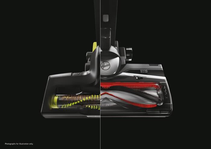 HOOVER - Aspirapolvere ricaricabile HF322TH 011-Titanio