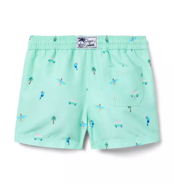 Recycled Surfer Swim Trunk