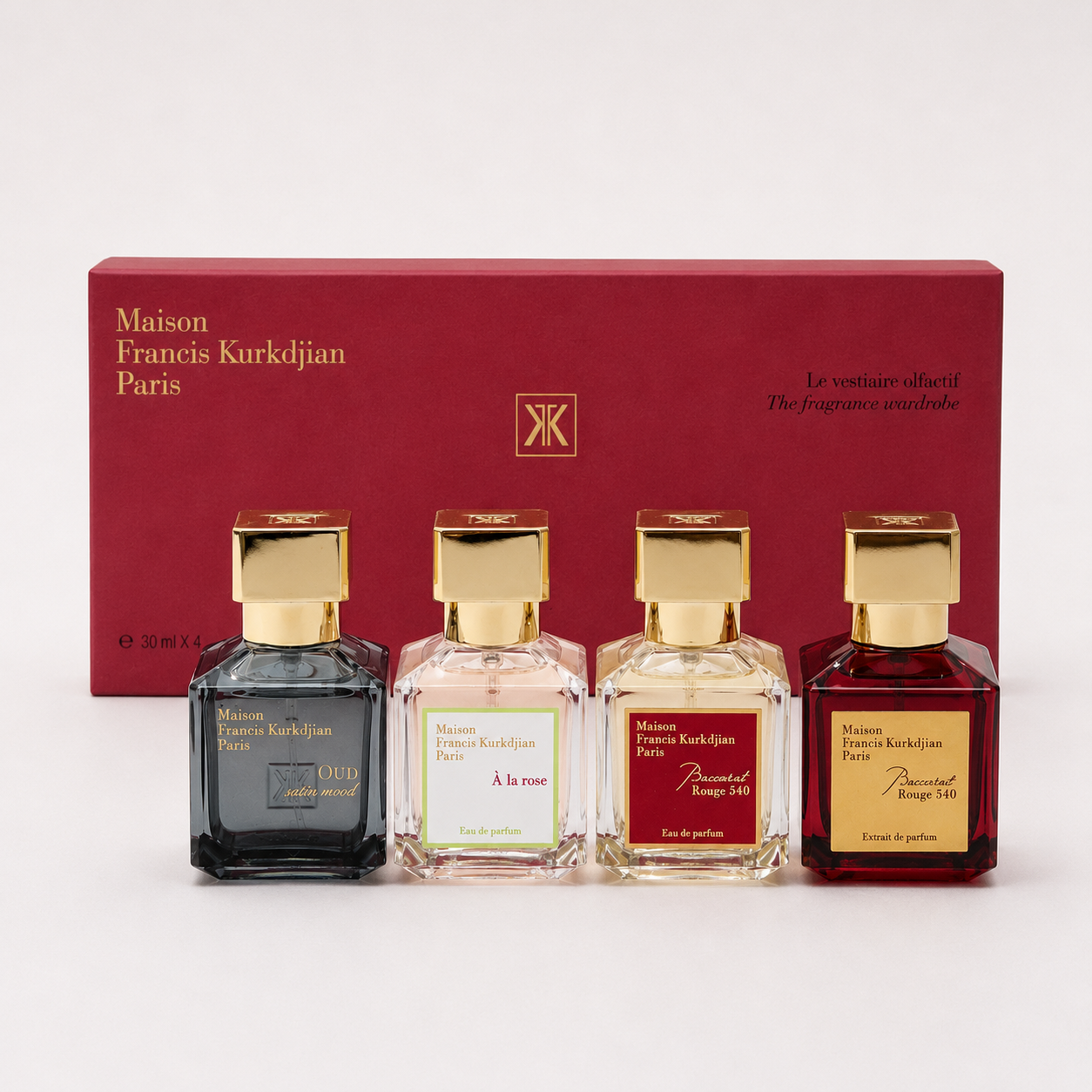 D109：Maison Francis Kurkdjian “The Fragrance Wardrobe” 4×30ml Set