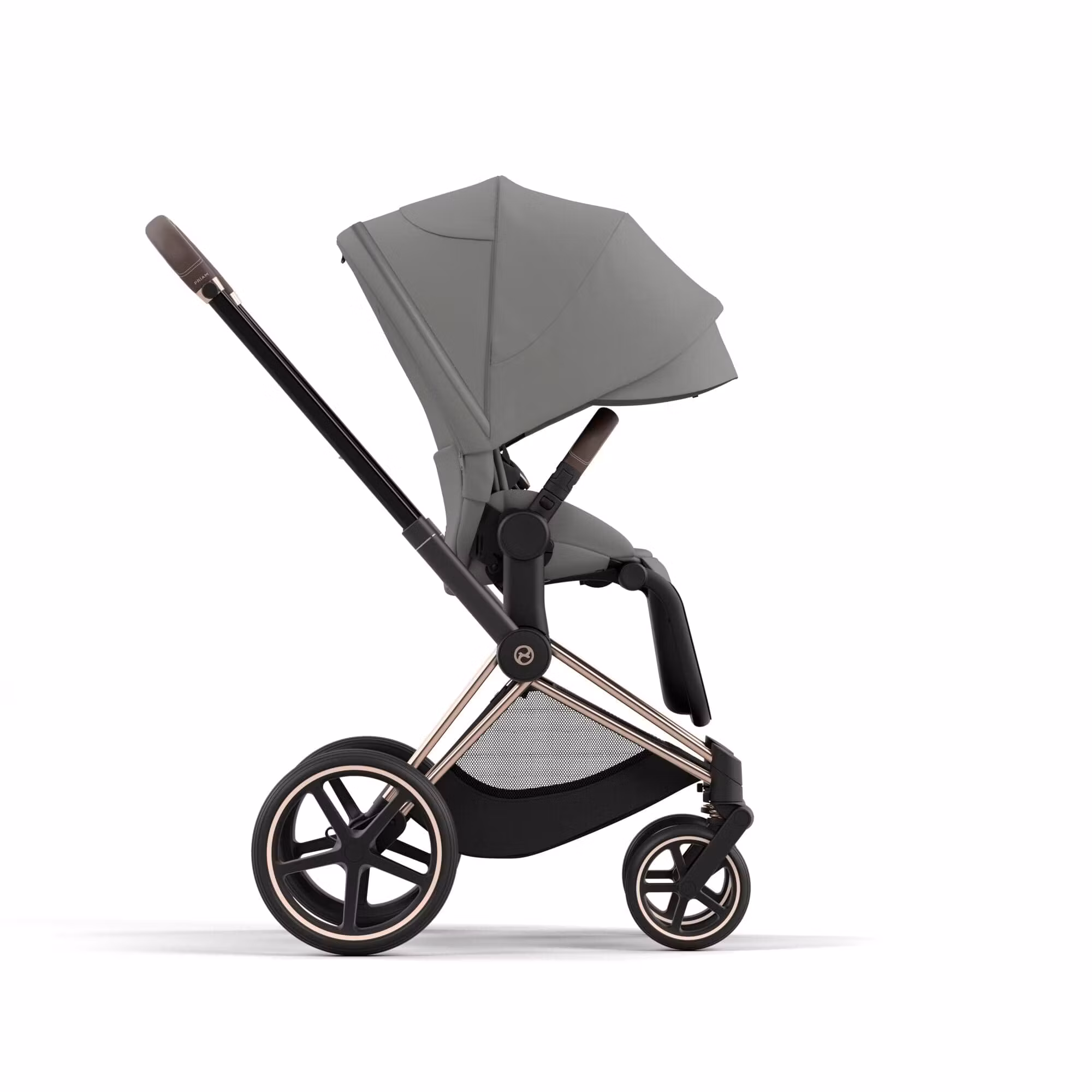 Cybex Priam 4 Stroller (One Box) - Rose Gold / Mirage Grey