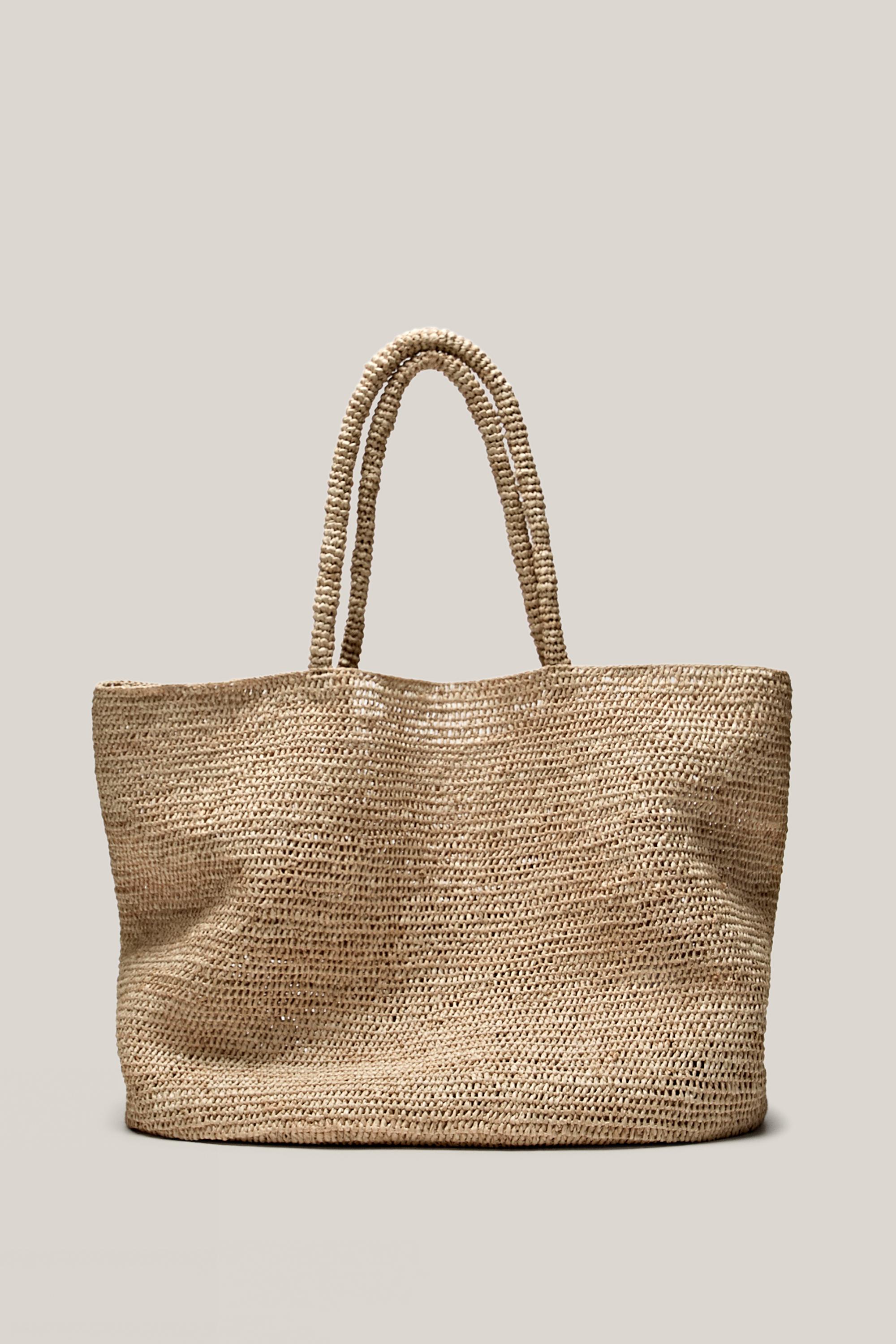 Bolso maxi tote 100% rafia - LIMITED EDITION