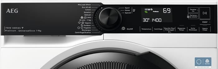 AEG - Lavatrice LR7FH94VY 9 Kg Classe A-Bianco