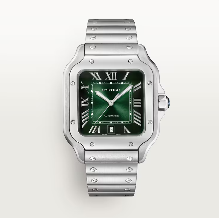 Cartier Santos Large Green