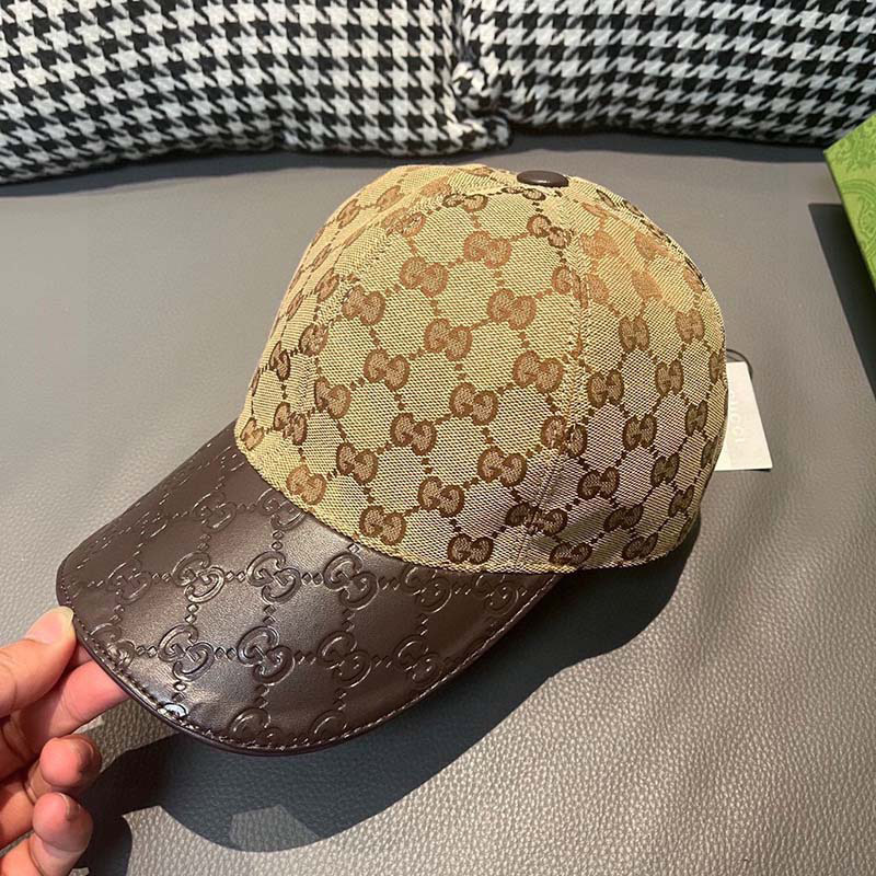 Fashion Adjustable Leather Baseball Cap MZ-916079