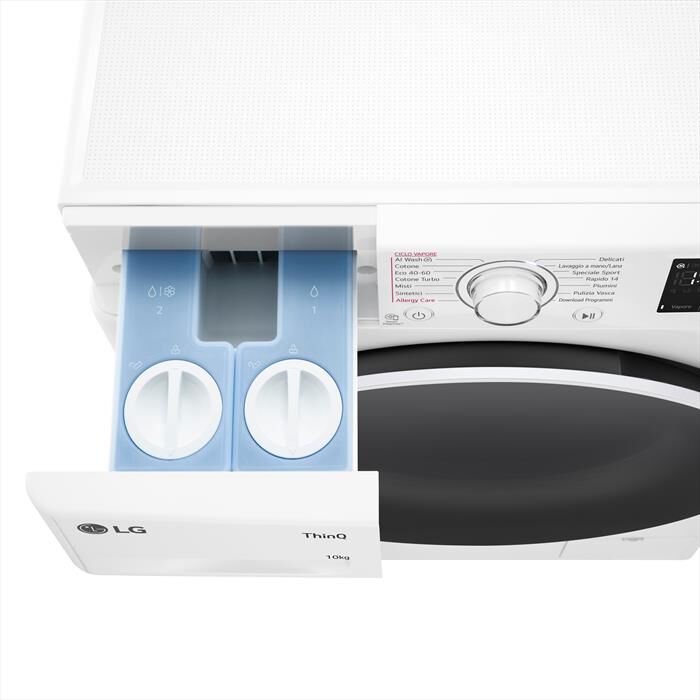 LG - Lavatrice AI DD R3 F4R3710NSWW 10kg Classe A-Bianca