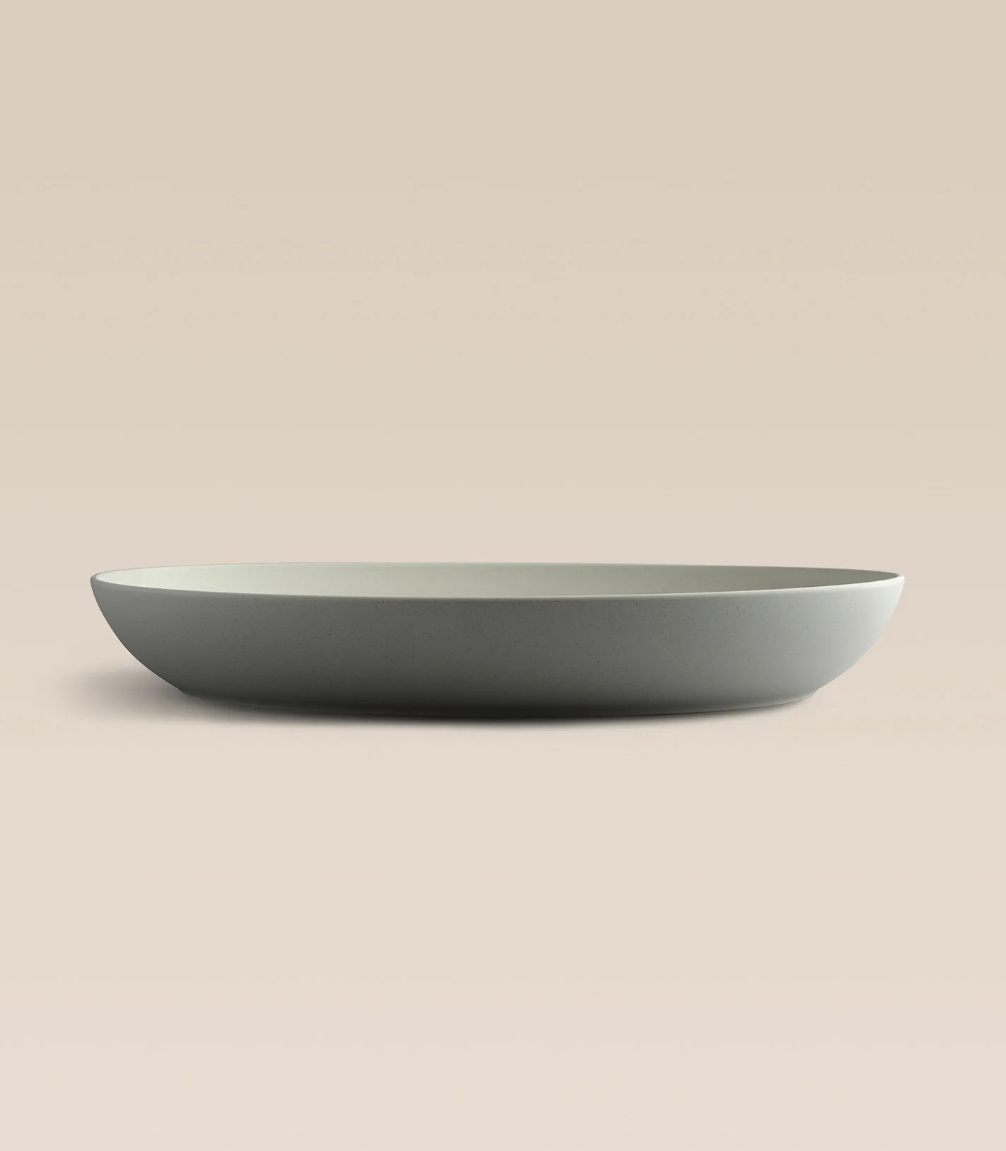 Outdoor Oval Low Serving Bowl