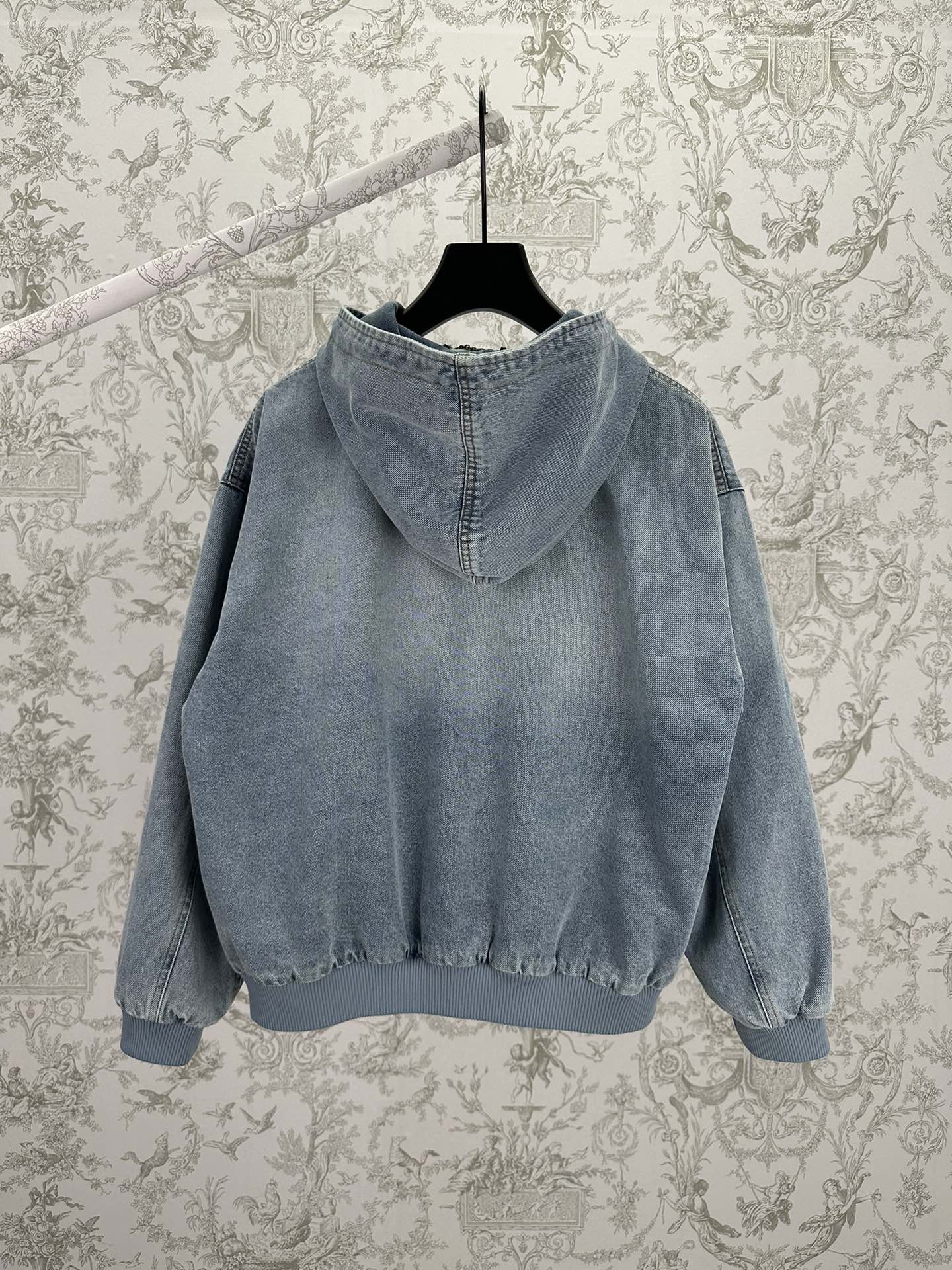 LV Denim Hooded Jacket