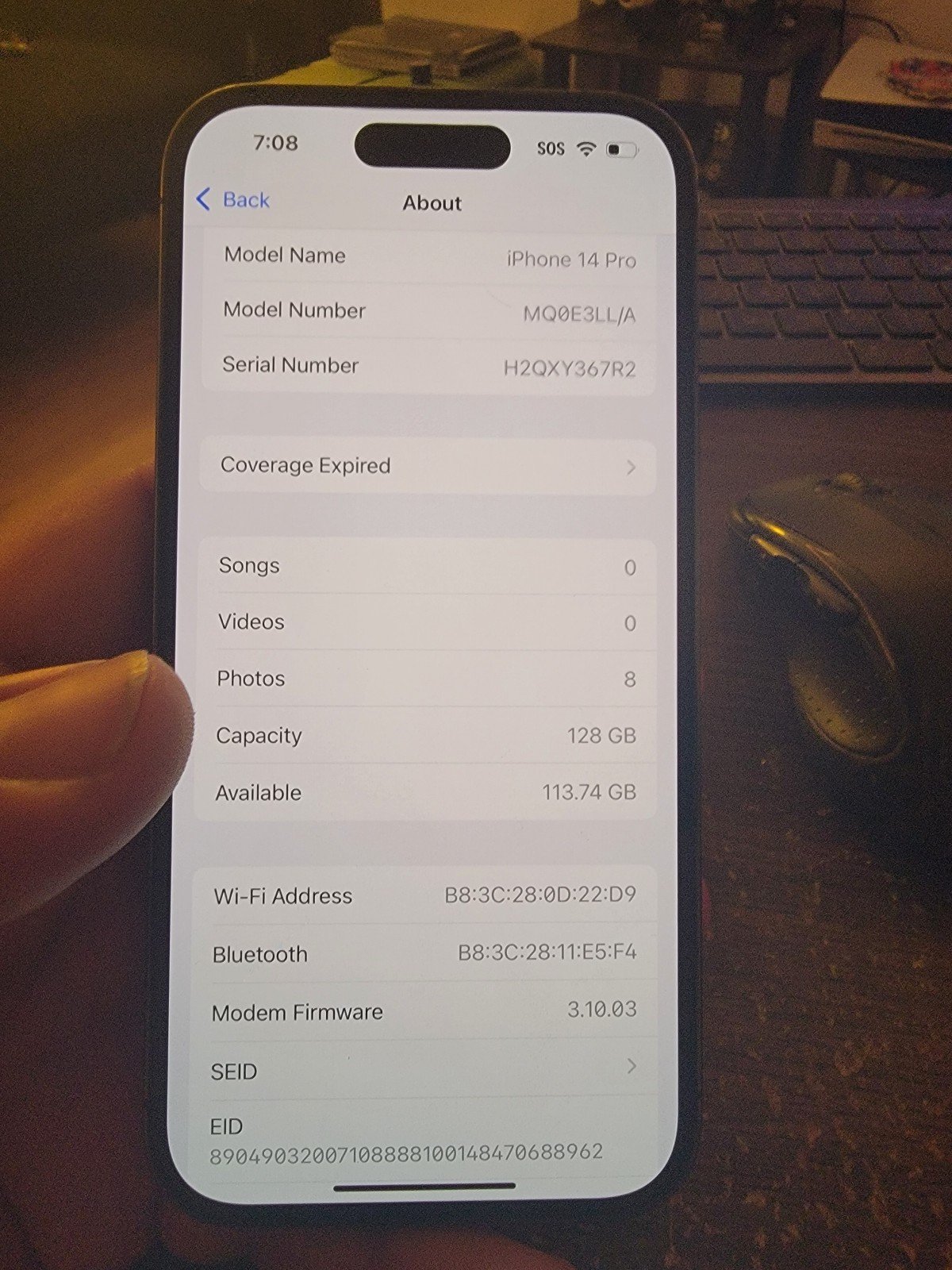iPhone 14 Pro 1U17