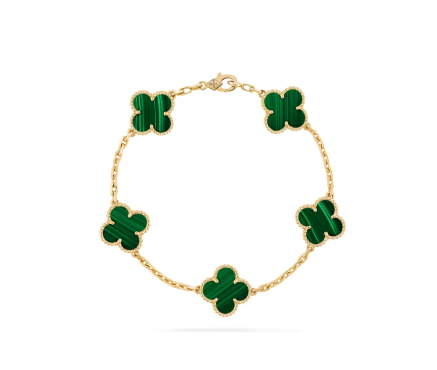 【Van Cleef & Arpels】★Vintage Alhambra Bracelet♪ (Free shipping, tax included)