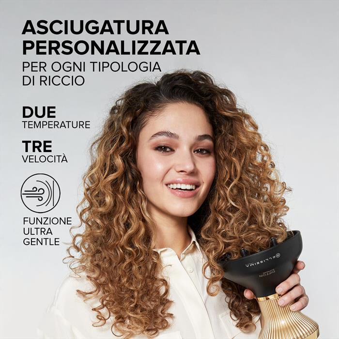 BELLISSIMA IMETEC - DIFFUSORE AD ARIA CALDA DIFFON SUPREME-Nero, Oro