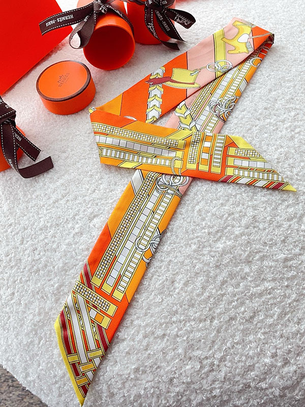 120x8cm Classical Handbag Ribbon Scarf Neck Bow WJ-987017