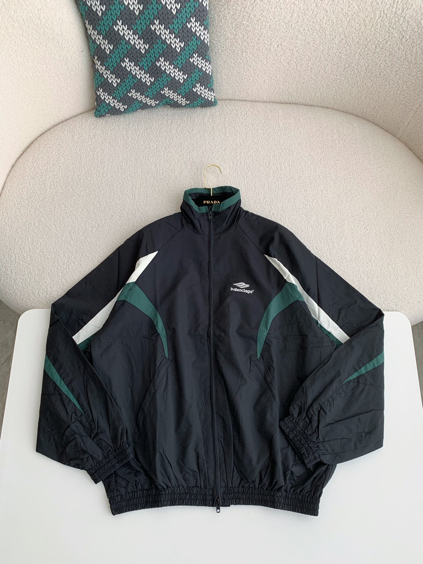 BLCG sports patchwork jacket