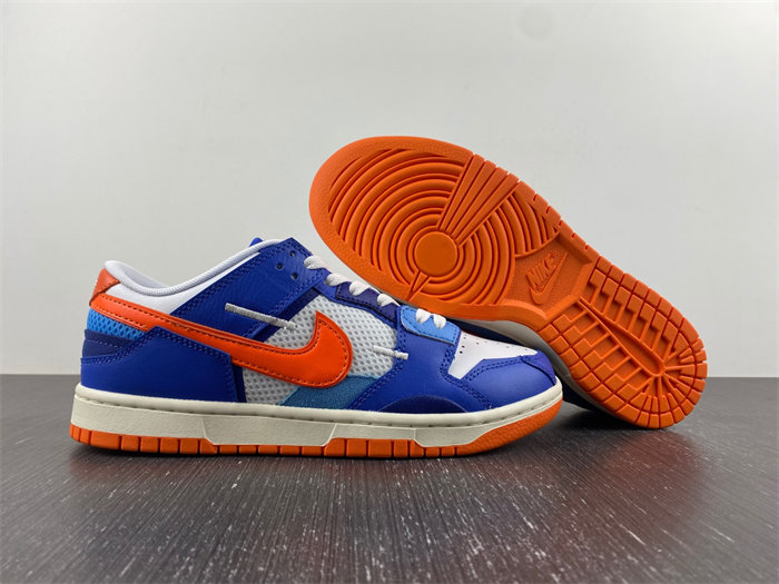 NK Dunk Low Scrap Knicks DM0128-100