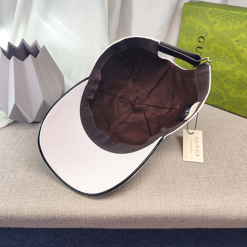 Classical Embroidery Adjustable White Baseball Cap MZ-916115