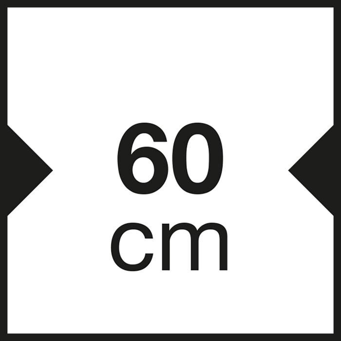 GLEM GAS - Piano cottura a gas GV64BK 4 fuochi 60cm-nero