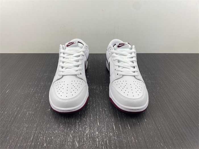 NK Dunk Low Retro White Night Maroon dv0831-102
