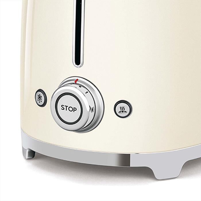 SMEG - Tostapane 50's Style 2x4 fette – TSF02CREU-panna
