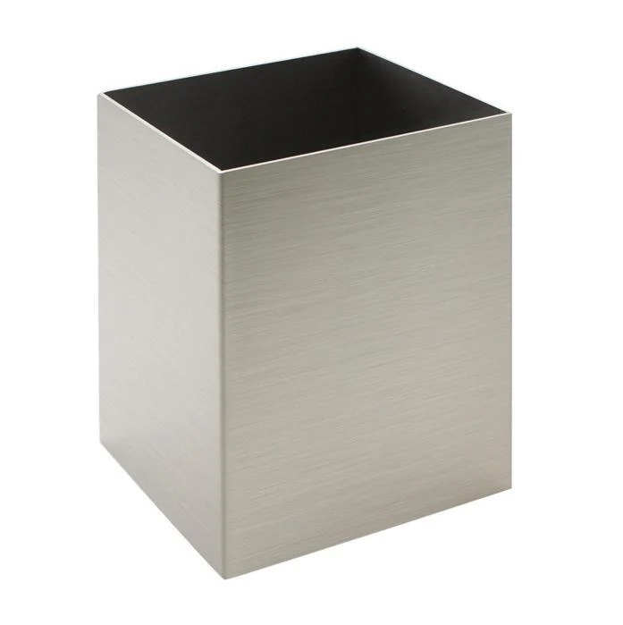 Commercial Satin Stainless Steel Hotel Bar Desktop Straw Storage Box