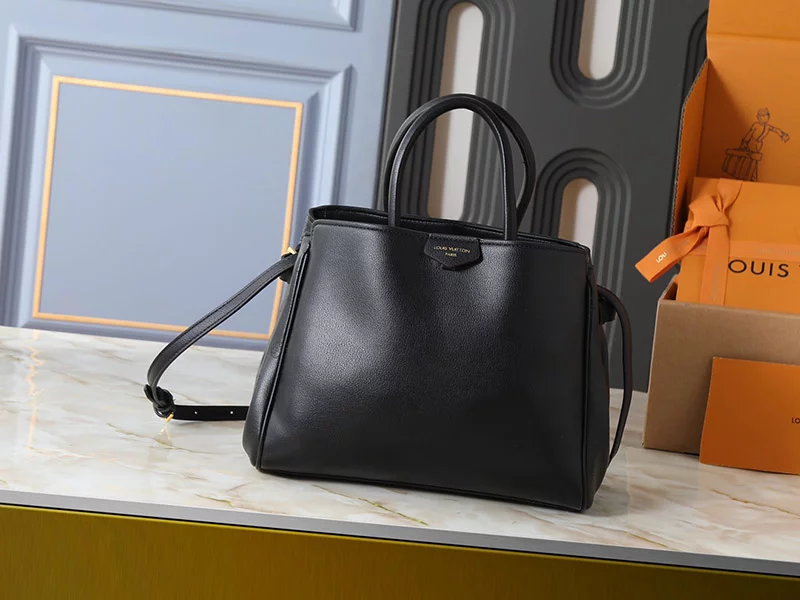 Big leather Size 11.2″x8.7″x5.7″ Woman’s Handbag with long straps BB-18042