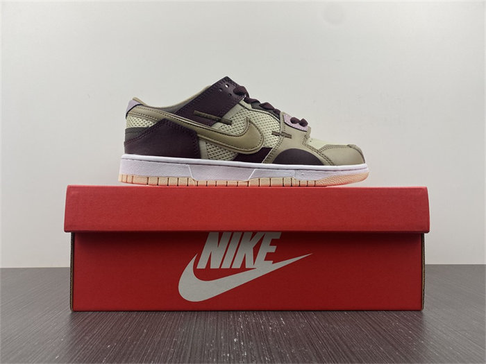 NK Dunk Low Scrap Latte DH7450-100