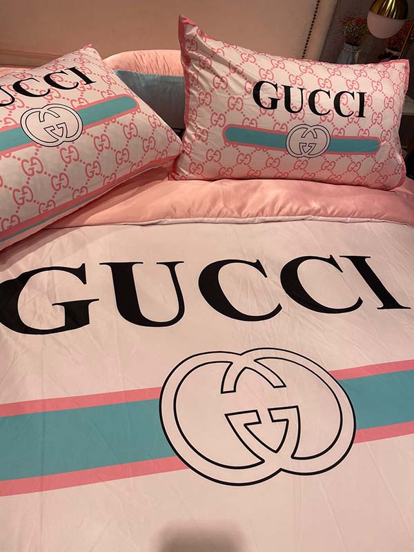 Fashion Washable Silk Digital Print Bedding Sets(1 Quilt, 1 Sham,2 pillow cases)SJT-986021