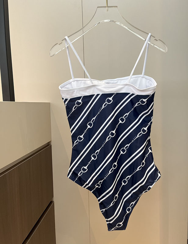 Sexy Backless One-piece Smocked Swimsuit YY-925451