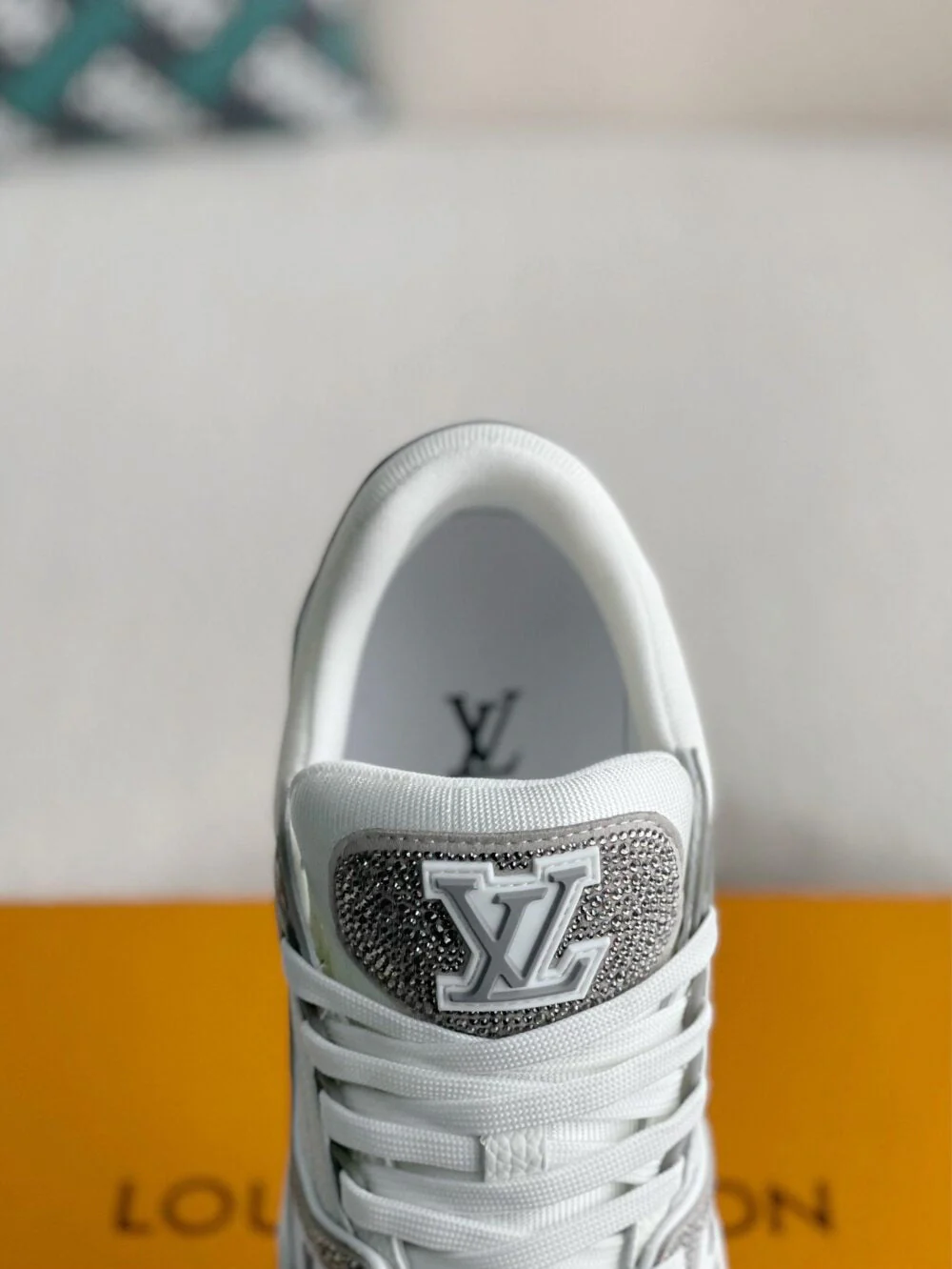 LV  Trainer Sneaker ‘Denim Monogram Grey Diamond’